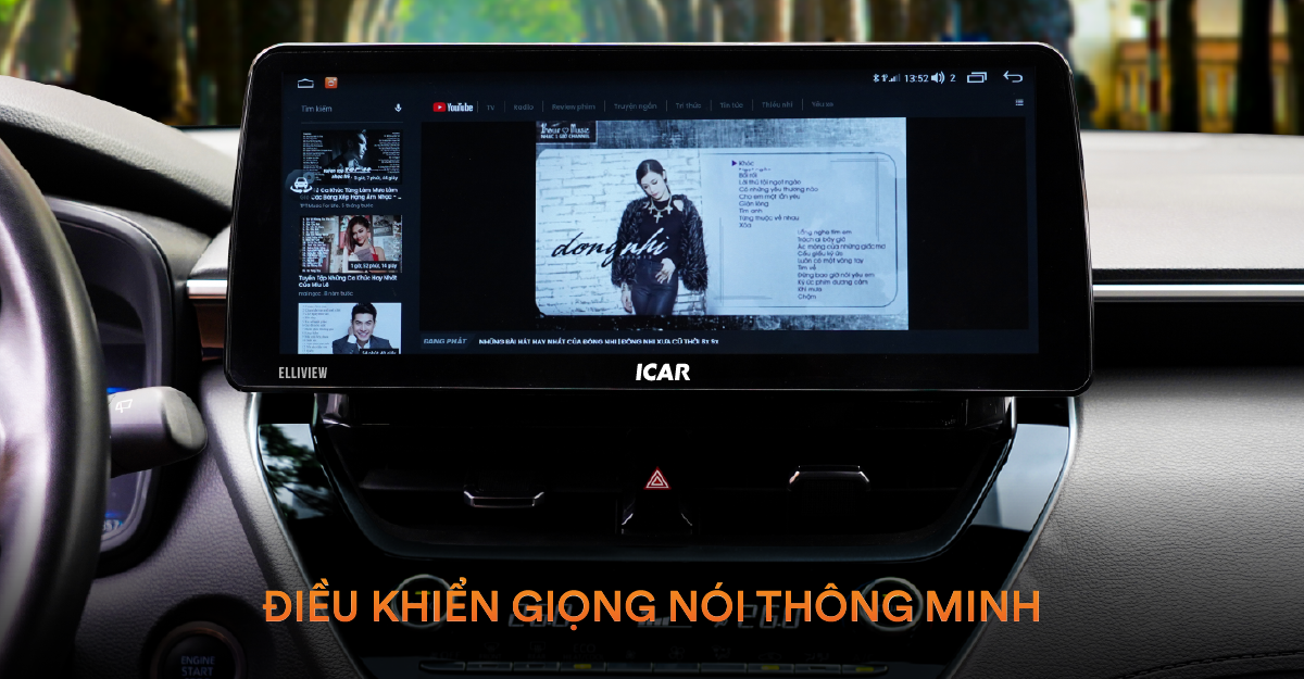 MÀN HÌNH ANDROID Ô TÔ ELLIVIEW Q4